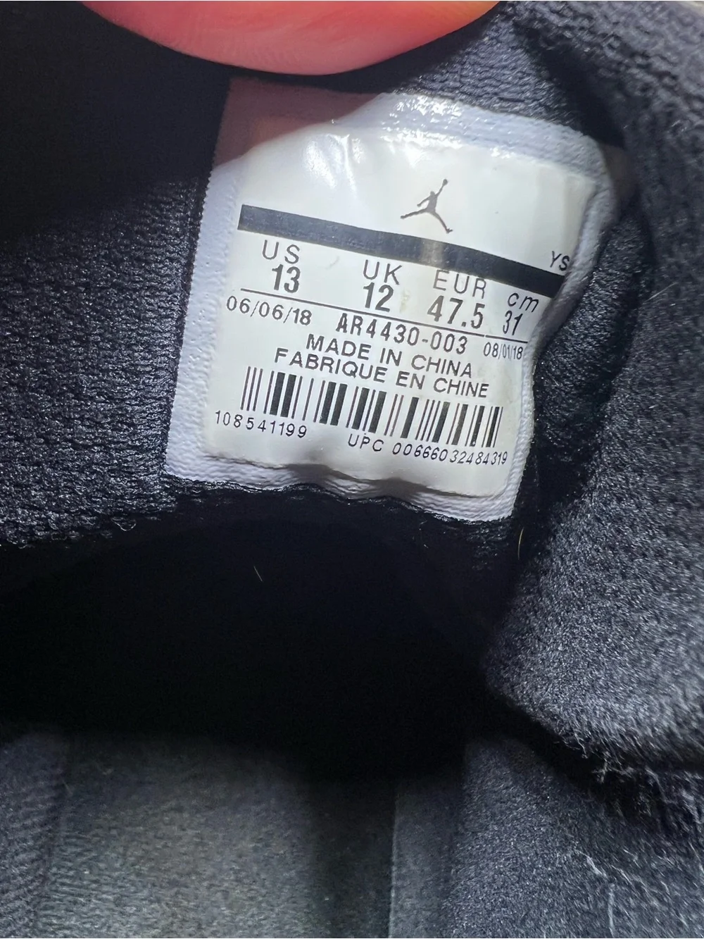 Jordan well worn